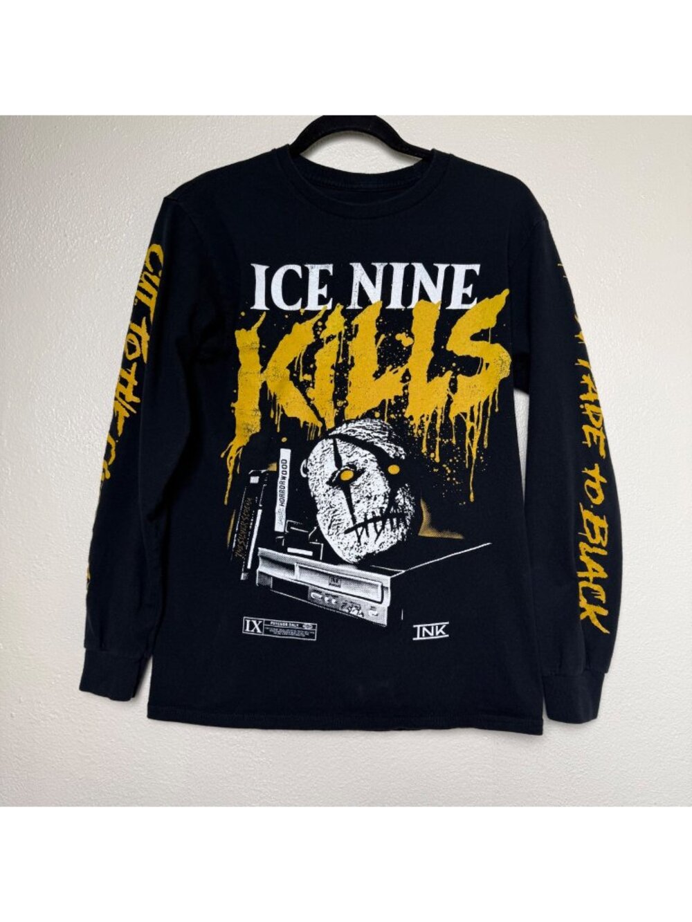 Ice Nine Kills "Trinity of Terro Part 3" 2022 Concert T-Shirt Long Sleeve Size S